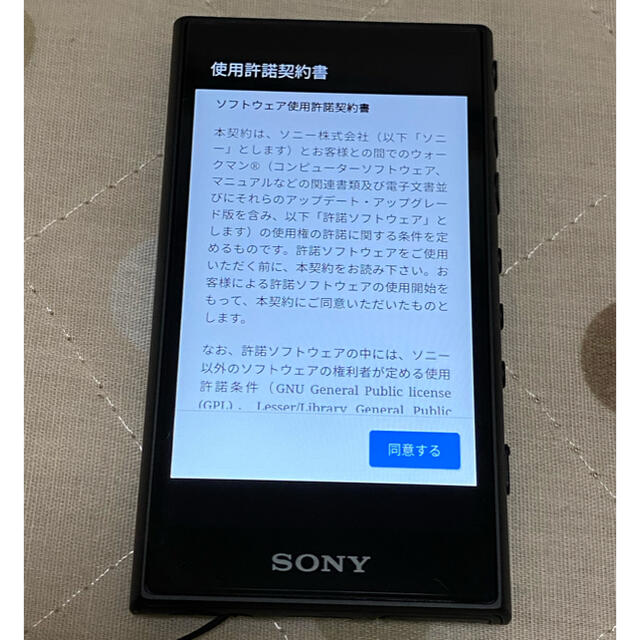 WALKMAN(ウォークマン)のSONY WALKMAN NW-A105/BM スマホ/家電/カメラのオーディオ機器(ポータブルプレーヤー)の商品写真