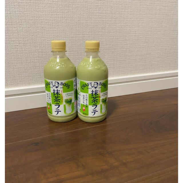 サントリー(サントリー)のクラフトボス　抹茶ラテ　500ml 24本　1ケース 食品/飲料/酒の飲料(ソフトドリンク)の商品写真