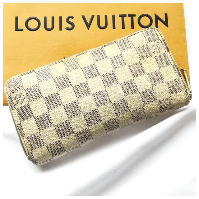 LOUIS VUITTON(ルイヴィトン)の良品⭐️ルイヴィトン ダミエ アズール ジッピーウォレット 長財布 大容量 レディースのファッション小物(財布)の商品写真