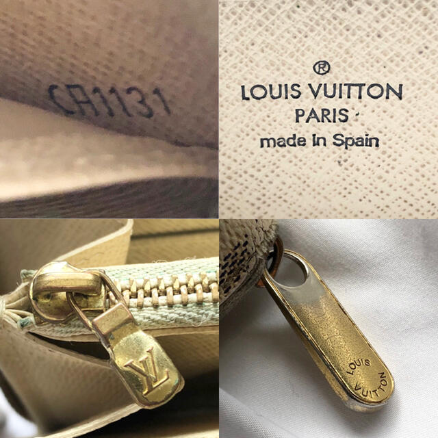 LOUIS VUITTON(ルイヴィトン)の良品⭐️ルイヴィトン ダミエ アズール ジッピーウォレット 長財布 大容量 レディースのファッション小物(財布)の商品写真