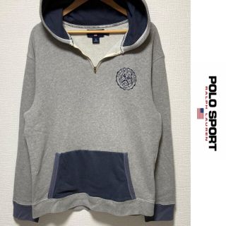 ポロラルフローレン(POLO RALPH LAUREN)のPOLO SPORT　ポロスポーツ　スウェットパーカー　ラルフ　ヴィンテージ(パーカー)