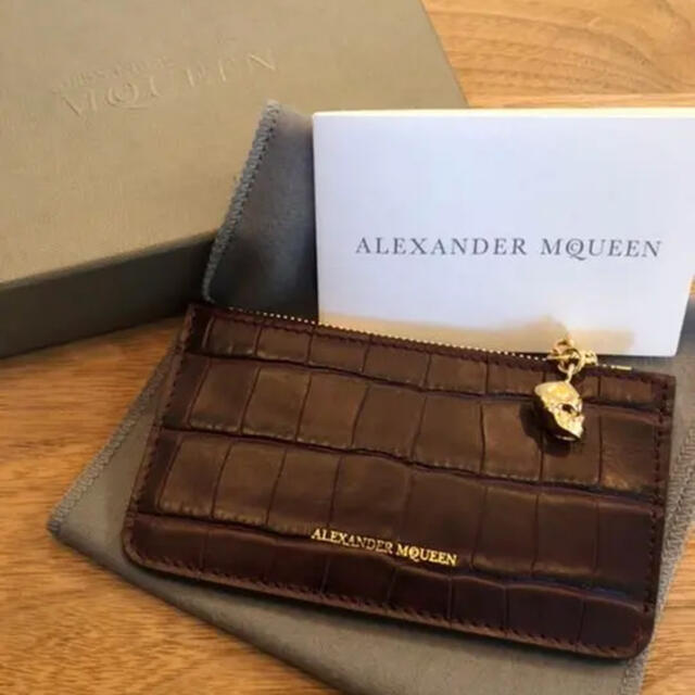 a3革小物一覧ALEXANDER MCQUEEN アレキサンダーマックイーン　ミニウォレット