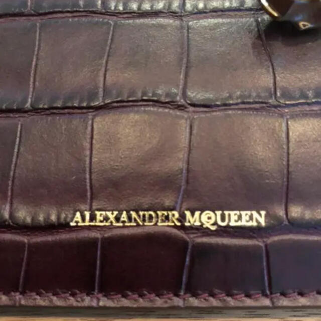 Alexander McQueen(アレキサンダーマックイーン)のALEXANDER MCQUEEN アレキサンダーマックイーン　ミニウォレット レディースのファッション小物(財布)の商品写真