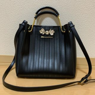 ジルバイジルスチュアート(JILL by JILLSTUART)の【美品】JILL by JILLSTUART エンボスビジュー ショルダーバッグ(ショルダーバッグ)