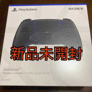プレイステーション(PlayStation)のDualSense ワイヤレスコントローラー　ミッドナイト　ブラック　ps5(家庭用ゲーム機本体)