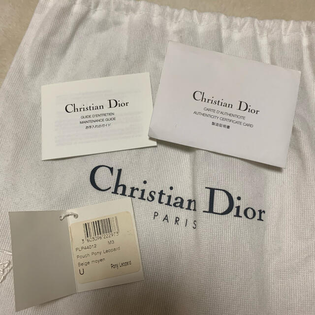 Christian Dior(クリスチャンディオール)のChristian Dior♡︎レオパードサドルポーチ レディースのバッグ(ハンドバッグ)の商品写真