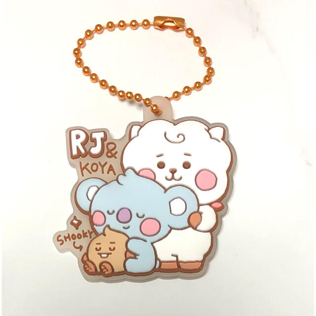 BANDAI(バンダイ)のBT21  グミ ラバーマスコット  RJ＆KOYA エンタメ/ホビーのおもちゃ/ぬいぐるみ(キャラクターグッズ)の商品写真