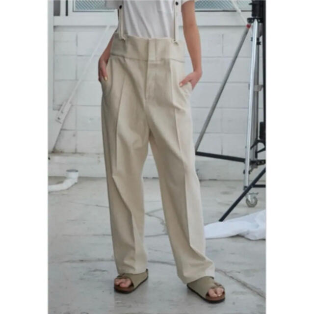 jonnlynx(ジョンリンクス)のjonnlynx hemp suspenders pants サスペンダーパンツ レディースのパンツ(サロペット/オーバーオール)の商品写真