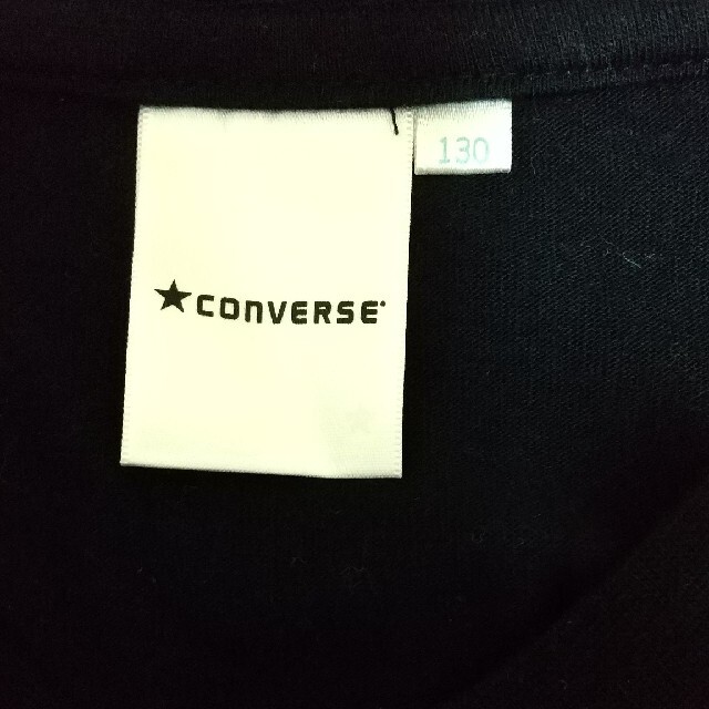 CONVERSE(コンバース)の子供服 Tシャツ半袖 130 キッズ/ベビー/マタニティのキッズ服男の子用(90cm~)(Tシャツ/カットソー)の商品写真