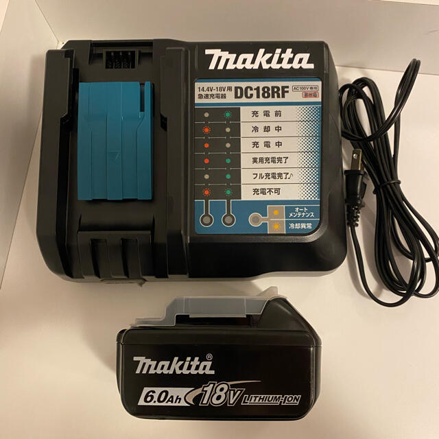 マキタ　充電器　バッテリー　18v