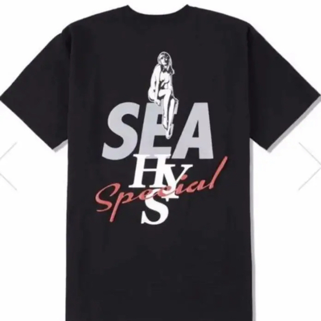 SEA(シー)のWIND AND SEA × HYSTERIC GLAMOUR  M 三浦翔平 メンズのトップス(Tシャツ/カットソー(半袖/袖なし))の商品写真