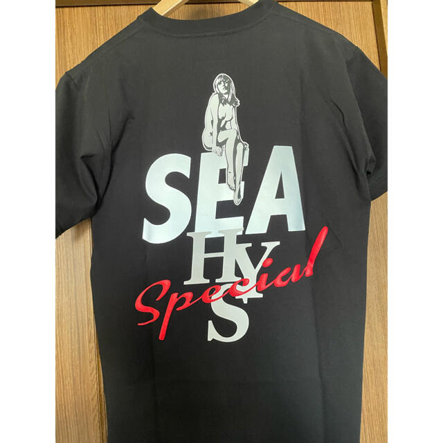 SEA(シー)のWIND AND SEA × HYSTERIC GLAMOUR  M 三浦翔平 メンズのトップス(Tシャツ/カットソー(半袖/袖なし))の商品写真