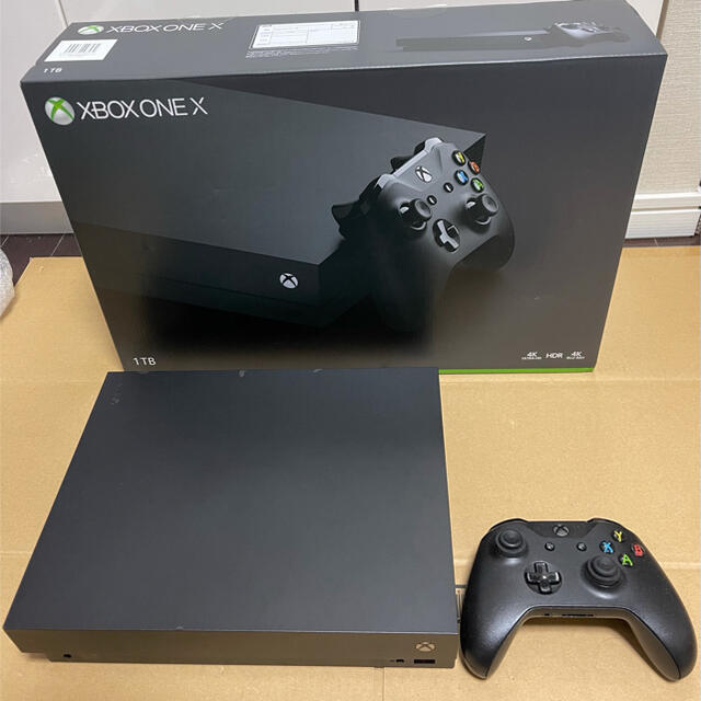 Microsoft XBOX ONE X 1TB 4K 本体ゲームソフト/ゲーム機本体