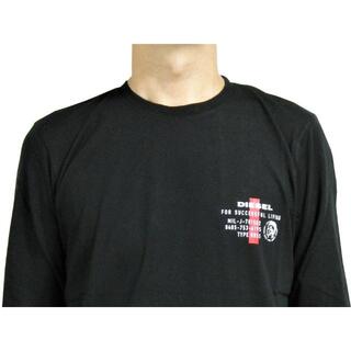 ディーゼル(DIESEL)のDIESEL ワンポイントロゴ　ロンT UMLT-DIEGOS-LS Lサイズ(Tシャツ/カットソー(七分/長袖))