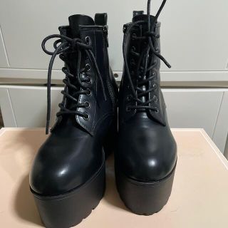 R&E - R&E レースアップ厚底ショートブーツの通販 by ✤キッズ
