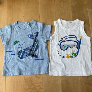 ファミリア(familiar)のmt様専用　ファミリア　Tシャツ&タンクトップ　100(Tシャツ/カットソー)