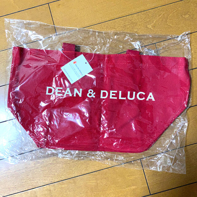 DEAN & DELUCA(ディーンアンドデルーカ)の 【DEAN&DELUCA】トートバッグS 赤 レディースのバッグ(トートバッグ)の商品写真