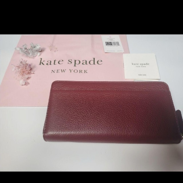 ♠︎kate spade♤ さくらんぼデニム長財布 - 通販 - pinehotel.info