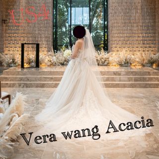 ヴェラウォン(Vera Wang)の【美品】Vera wang Acacia US4(ウェディングドレス)