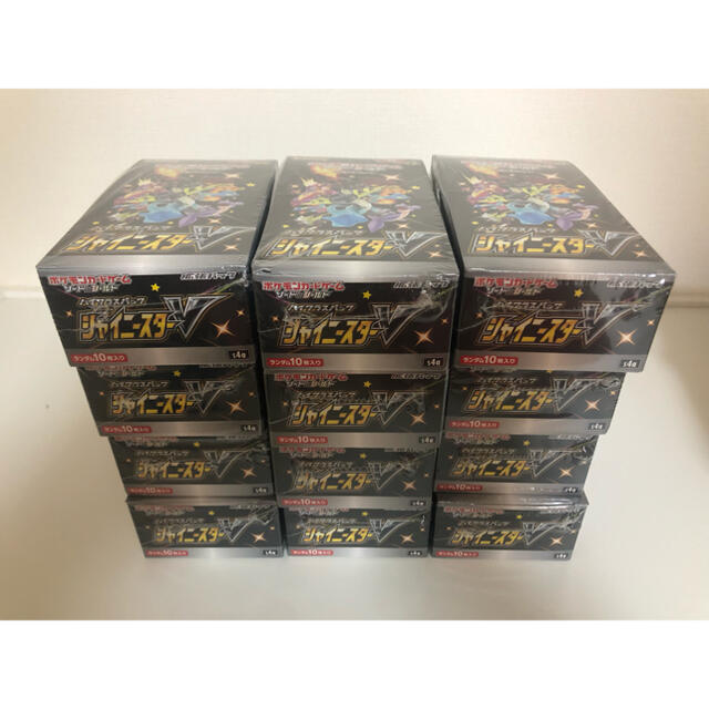 Box/デッキ/パックシャイニースターv   未開封　BOX 12個 ポケモンカードゲーム