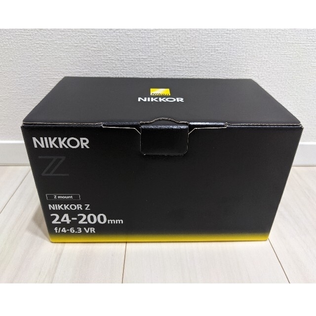 新品未使用　NIKKOR Z 24-200mm f/4-6.3 VR