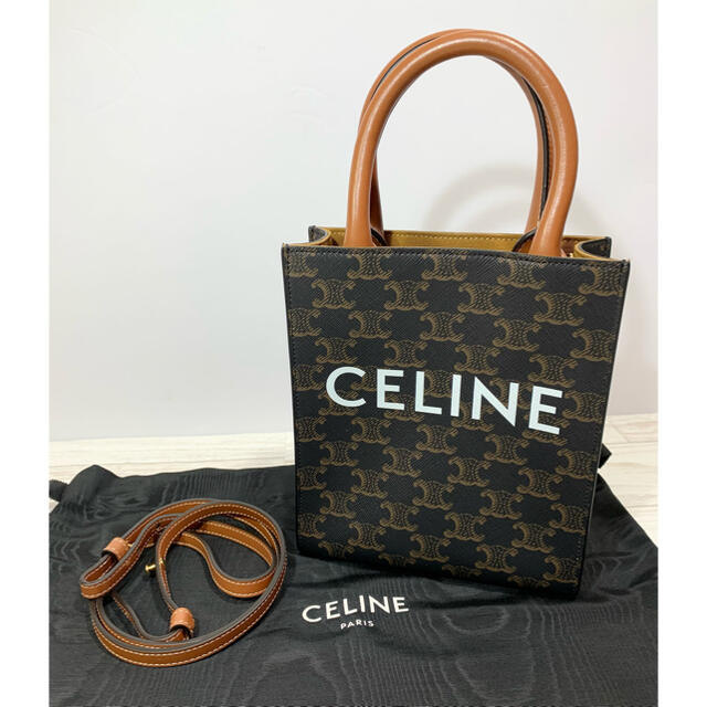 ミニ バーティカルカバ ショルダー CELINE セリーヌ