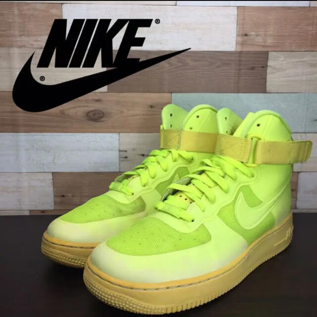 AIR FORCE 1 HI HYP VOLTネオンイエロー新品26.5cm希少 | www.ofa.sg