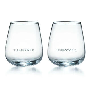 ティファニー(Tiffany & Co.)のティファニー　ペアグラスタンブラー　新品(グラス/カップ)
