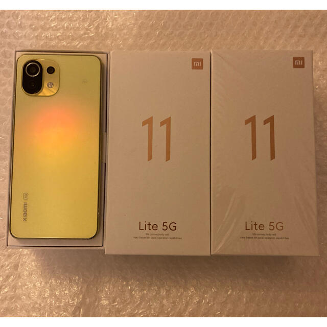 Xiaomi Mi 11 Lite 5G シトラスイエロー