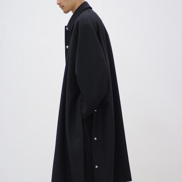 COMOLI(コモリ)の【The CLASIK】20aw bal collar poncho メンズのジャケット/アウター(ステンカラーコート)の商品写真