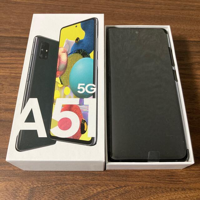 GALAXY A51 5G SCG07  ブラック