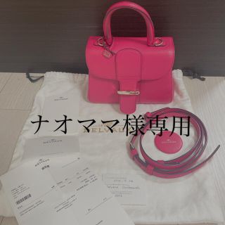 エルメス(Hermes)の正規品！デルボー DELVAUX ブリヨンミニ バッグ 領収書付き(ハンドバッグ)