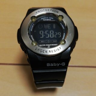 ベビージー(Baby-G)のCASIO Baby-G BG-1300　ブラック(腕時計)