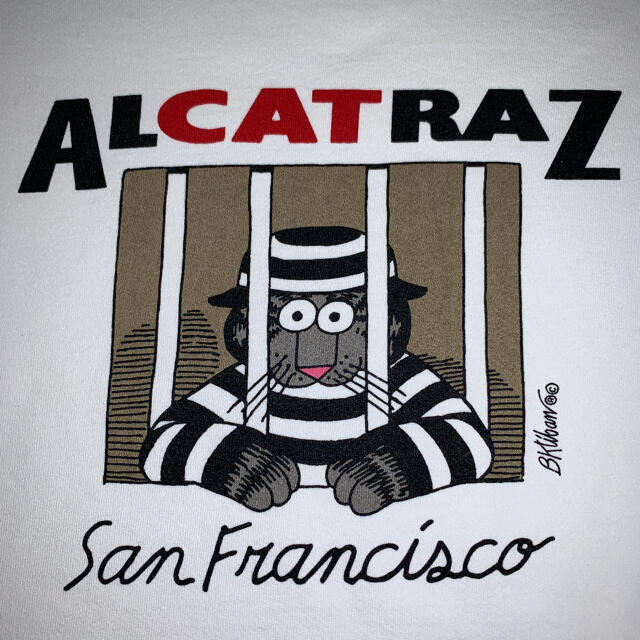 希少 90's KLIBAN CAT ALCATRAZ Sweat セール中