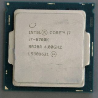 インテレクション(INTELECTION)のintel CPU  core i7-6700K 【動作確認済】(PCパーツ)