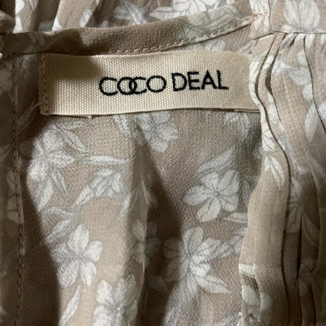 COCO DEAL(ココディール)のCOCODEAL❤︎フラワープリントウエストシャーリングワンピース　ココディール レディースのスカート(ロングスカート)の商品写真