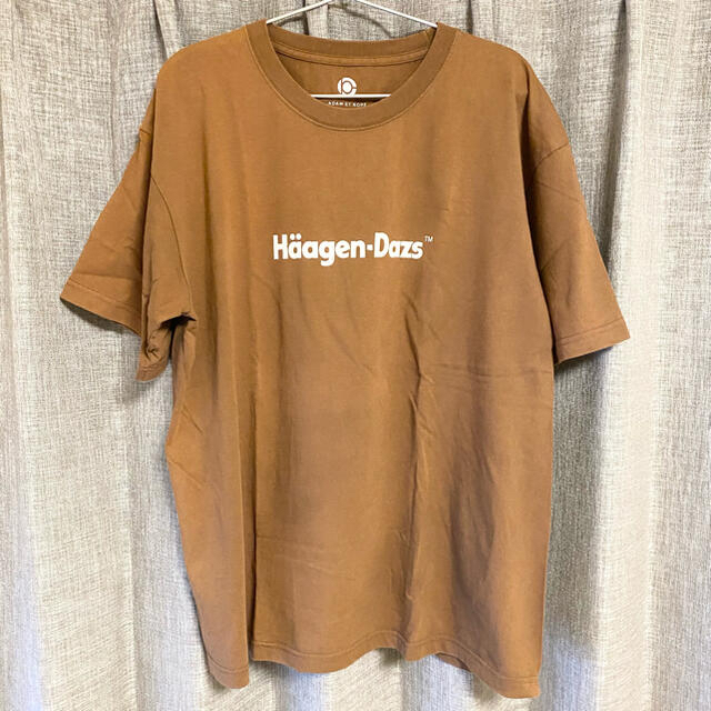 Adam et Rope'(アダムエロぺ)の売り切り Adam et rope haagen dazs コラボT 35周年 メンズのトップス(Tシャツ/カットソー(半袖/袖なし))の商品写真