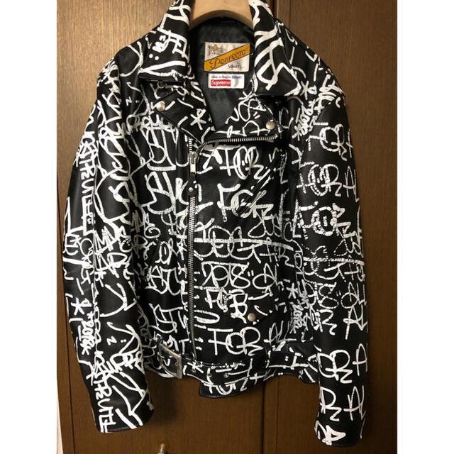 Supreme 18AW シュプリーム コムデギャルソン ライダースジャケット ...