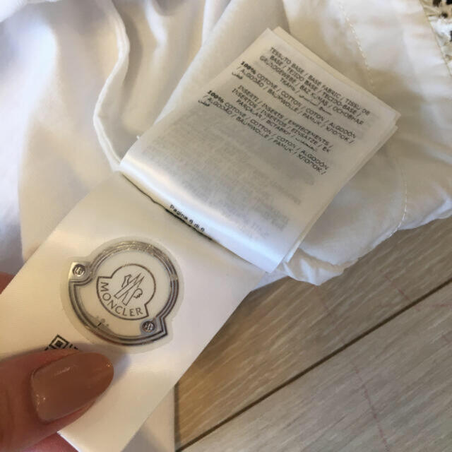 MONCLER - モンクレールペプラムTシャツの通販 by mymyp|モンクレール