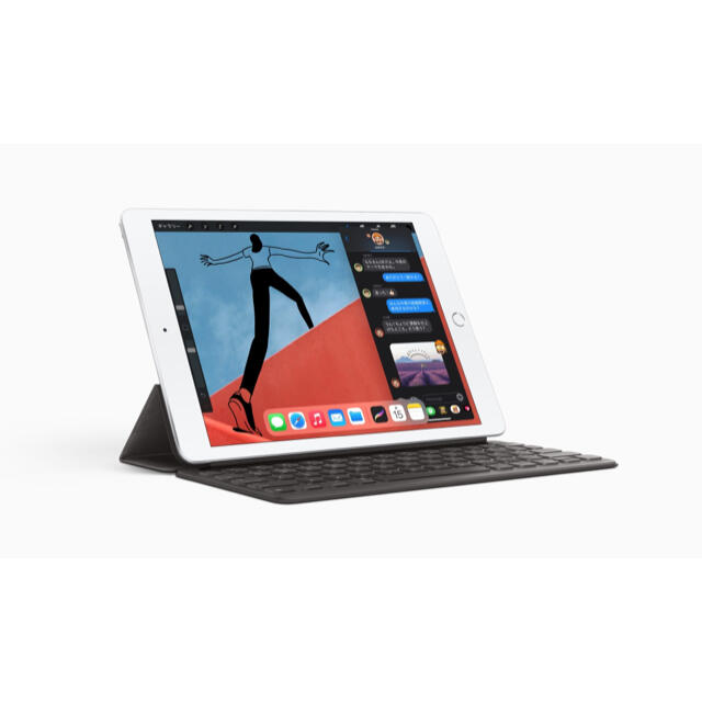 Apple(アップル)の【新品未使用 】iPad 第7世代 32GB シルバー スマホ/家電/カメラのPC/タブレット(タブレット)の商品写真