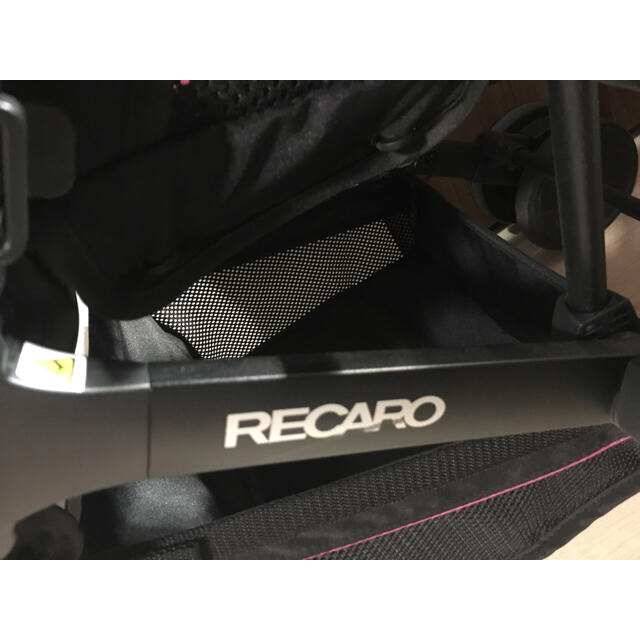 RECARO(レカロ)のご専用　ベビーカーピンクRECAROイージーライフ キッズ/ベビー/マタニティの外出/移動用品(ベビーカー/バギー)の商品写真