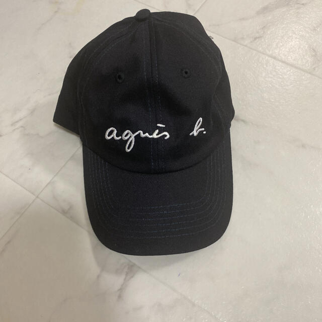 agnes b.(アニエスベー)のアニエスベー　キャップ　ブラック メンズの帽子(キャップ)の商品写真