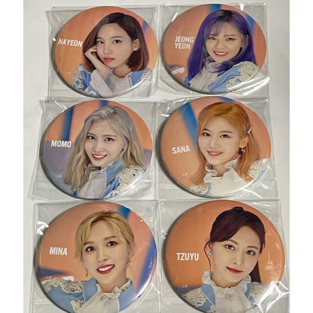 twice fanfare 缶バッチ6個セット バラ売りOK