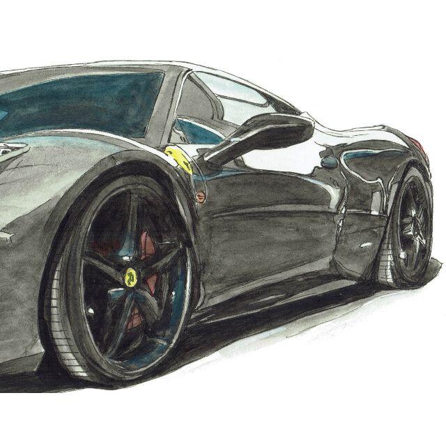 半額 50％OFFの通販 GC-1664フェラーリ458/ラ フェラーリ限定版画サイン額装作家平右 版画
