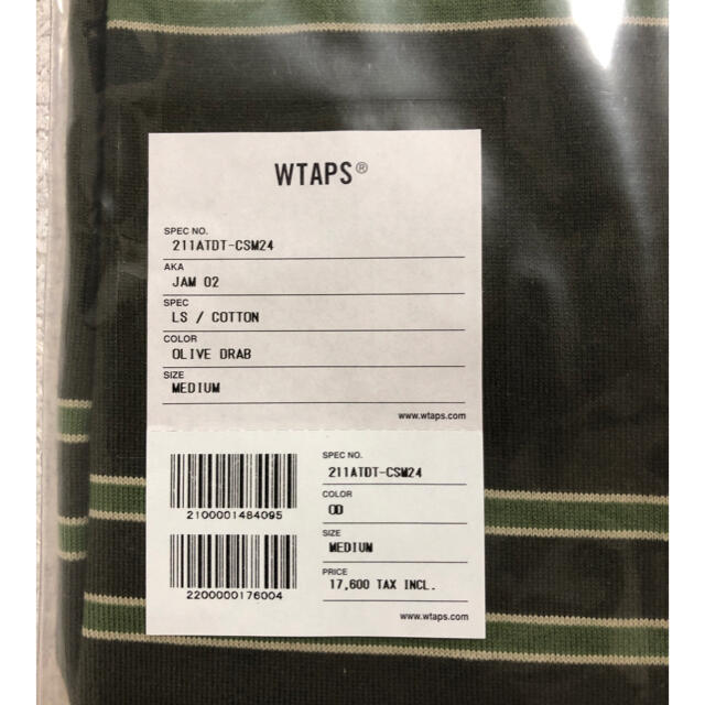 WTAPS JAM 02 / LS / COTTON - Tシャツ/カットソー(七分/長袖)