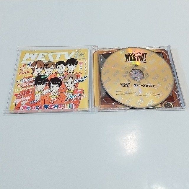 ジャニーズWEST(ジャニーズウエスト)のWESTV！　初回盤　ジャニーズWEST エンタメ/ホビーのDVD/ブルーレイ(ミュージック)の商品写真