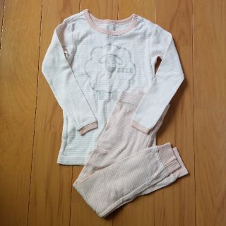 ベビーギャップ(babyGAP)のGAP　ひつじ柄長袖パジャマ　ボーダー(パジャマ)