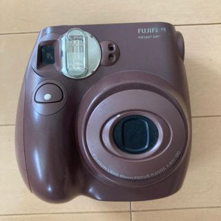 フジフイルム(富士フイルム)のFUJI FILM INSTAX MINI7S チョコ(フィルムカメラ)