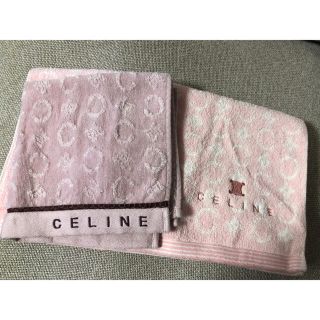 セリーヌ(celine)の新品未使用　セリーヌ　ハンドタオル&フェイスタオルセット(タオル/バス用品)