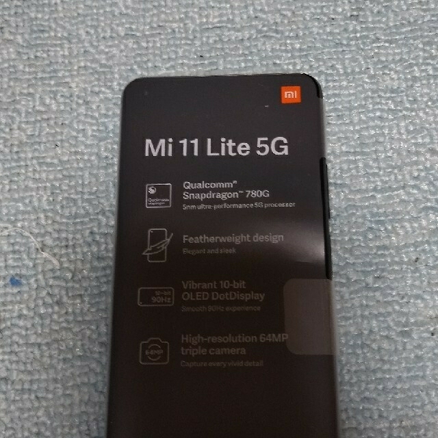 Xiaomi Mi 11 Lite NE 5G 256GB 8GB Factory Unlocked (GSM Only  No CDMA -  not Compatible with Verizon/Sprint) International Version -Truffle Black